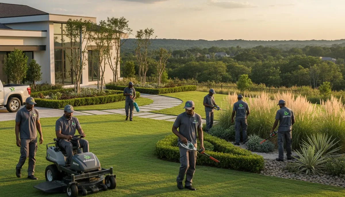 Landscaping service in Baton Rouge, LA for professional lawn care and yard maintenance