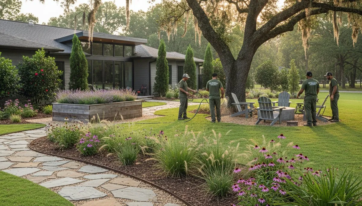Landscaping services in Baton Rouge, LA for residential and commercial lawn care